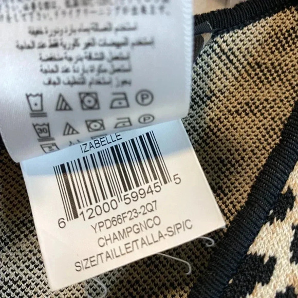 BCBG MAXAZRIA - 'Izabelle' Animal Print Bodycon Bandage Dress - Small - Picture 5 of 7